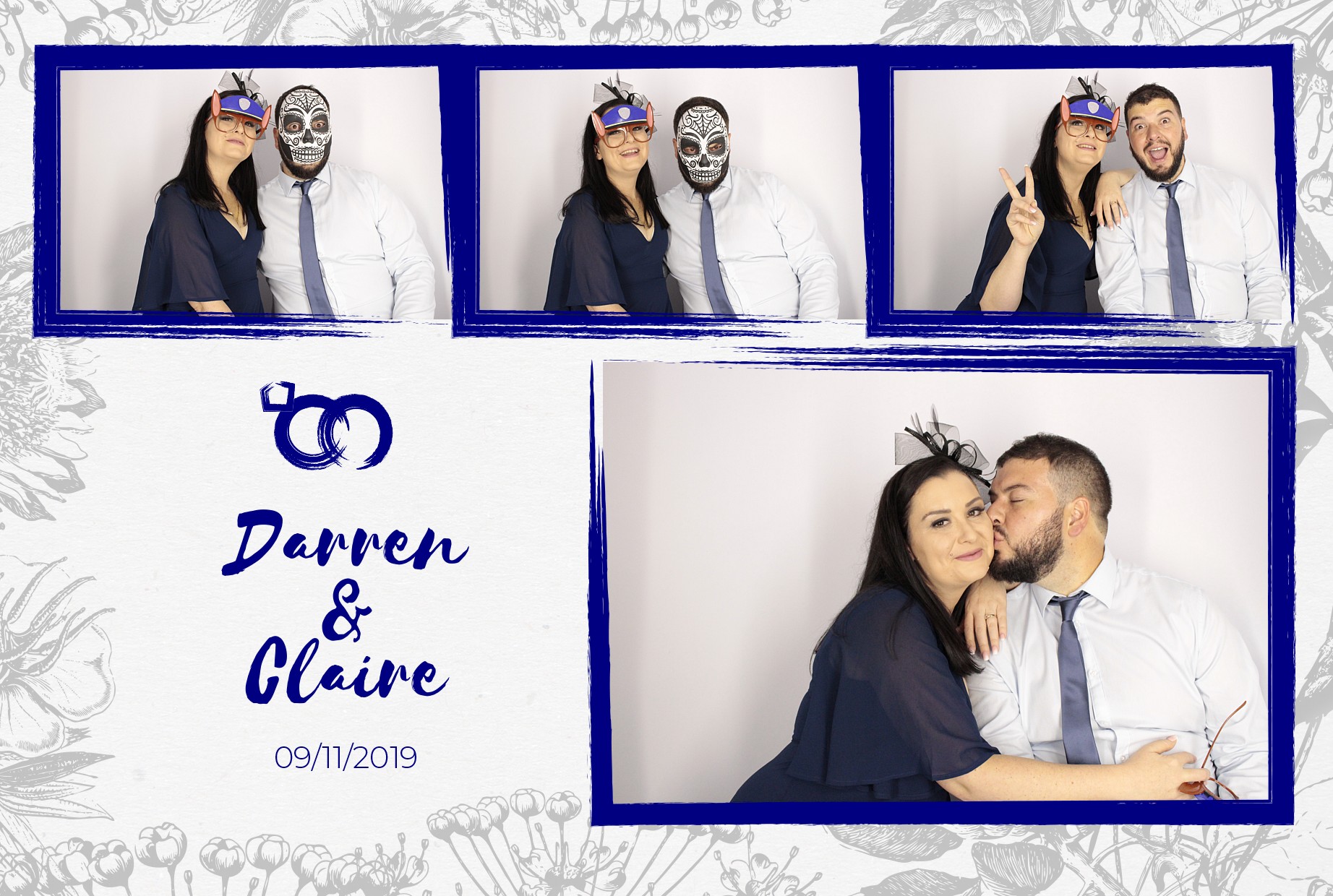 Darren and Claire’s Wedding  | View more photos from the event at gallery.myphotoboothexperience.co.uk/u/MyPhotoBoothExperienceLtd/Darren-and-Claire’s-Wedding